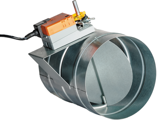 ODL okrogla dušilna loputa